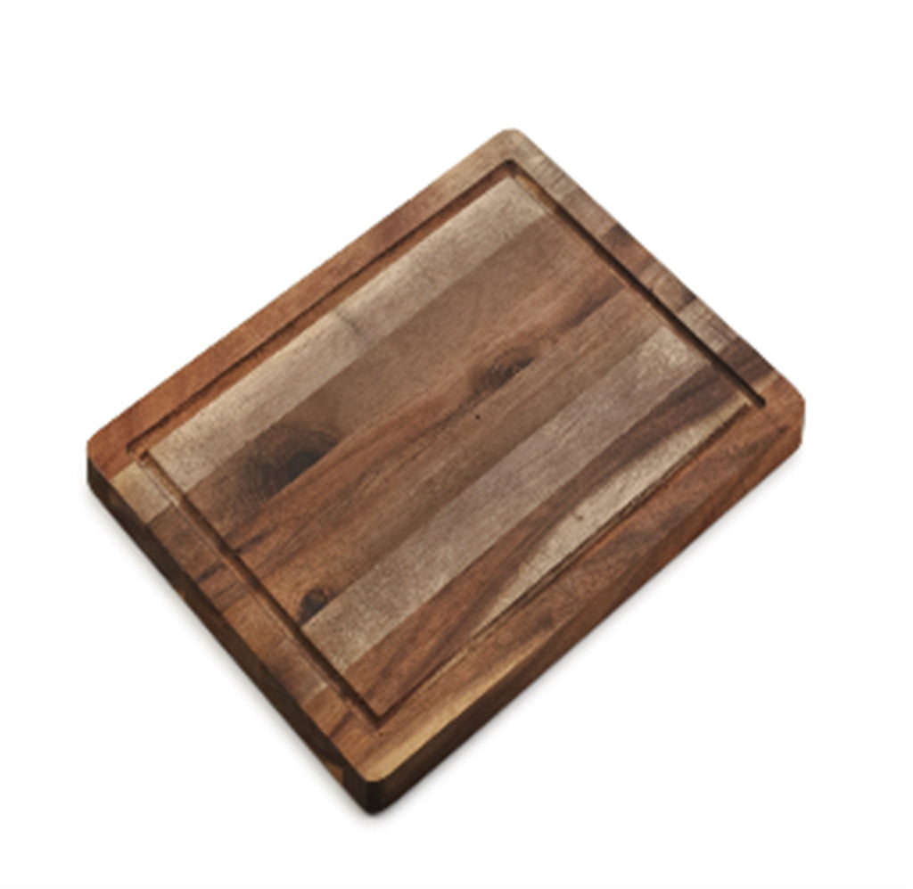 Acacia Wood Cutting Board: Large – (18.11” x 13”) Durable, Eco-Friendly Chopping Board